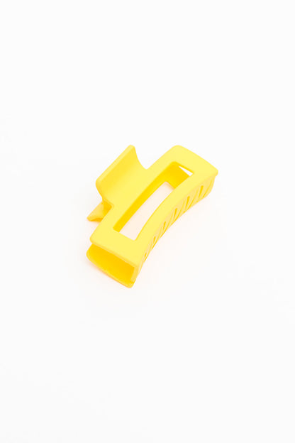 Claw Clip Set of 4 in Lemon