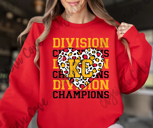Preorder- Leopard Heart Division Champs
