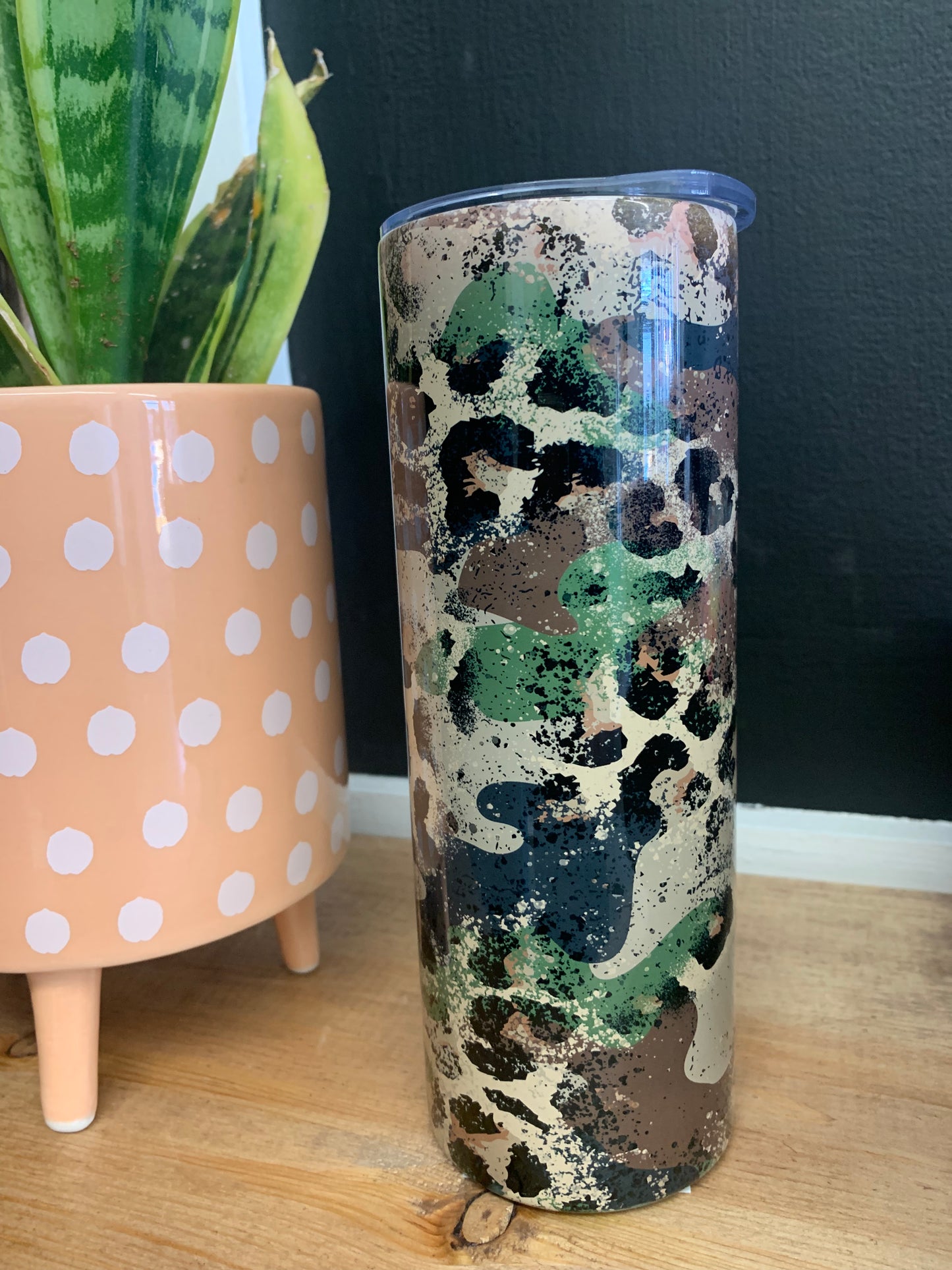 Camo Cheetah 20oz Tumbler