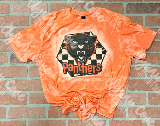 Oak Grove Panthers Bleached Tshirt